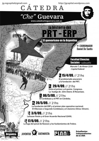 La Historia del PRT-ERP, en la Cátedra Che Guevara de Sociales