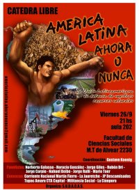 La Cátedra “América Latina Ahora o Nunca”, Invita a la Charla “La Minería en America Latina”